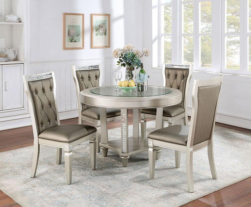 ADELINA Round Table - Premium Dining Table from FOA East - Just $524.55! Shop now at Furniture Wholesale Plus  We are the best furniture store in Nashville, Hendersonville, Goodlettsville, Madison, Antioch, Mount Juliet, Lebanon, Gallatin, Springfield, Murfreesboro, Franklin, Brentwood