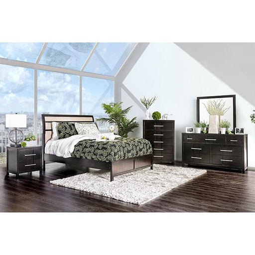 Berenice Espresso Night Stand - Premium Nightstand from FOA East - Just $171.60! Shop now at Furniture Wholesale Plus  We are the best furniture store in Nashville, Hendersonville, Goodlettsville, Madison, Antioch, Mount Juliet, Lebanon, Gallatin, Springfield, Murfreesboro, Franklin, Brentwood