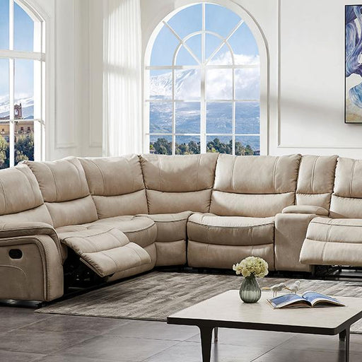 JEROMINUS Sectional, Beige - Premium Sectional from FOA East - Just $2964! Shop now at Furniture Wholesale Plus  We are the best furniture store in Nashville, Hendersonville, Goodlettsville, Madison, Antioch, Mount Juliet, Lebanon, Gallatin, Springfield, Murfreesboro, Franklin, Brentwood