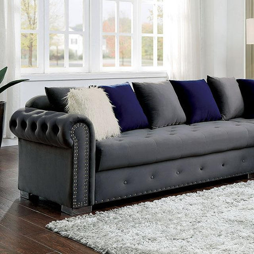 WILMINGTON Sectional, Gray - Premium Sectional from FOA East - Just $1727.70! Shop now at Furniture Wholesale Plus  We are the best furniture store in Nashville, Hendersonville, Goodlettsville, Madison, Antioch, Mount Juliet, Lebanon, Gallatin, Springfield, Murfreesboro, Franklin, Brentwood