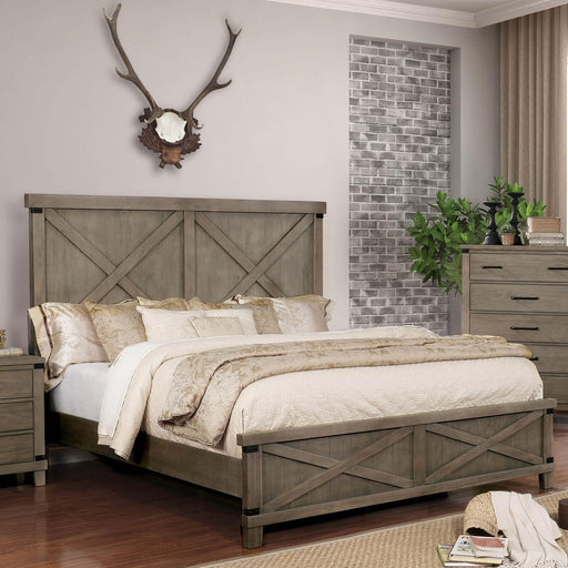 Bianca Dark Walnut Cal.King Bed - Premium Bed from FOA East - Just $739.05! Shop now at Furniture Wholesale Plus  We are the best furniture store in Nashville, Hendersonville, Goodlettsville, Madison, Antioch, Mount Juliet, Lebanon, Gallatin, Springfield, Murfreesboro, Franklin, Brentwood