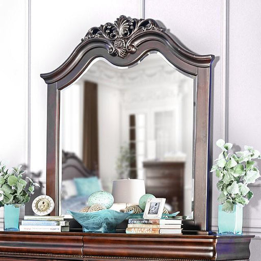 Mandura Cherry Mirror - Premium Mirror from FOA East - Just $175.50! Shop now at Furniture Wholesale Plus  We are the best furniture store in Nashville, Hendersonville, Goodlettsville, Madison, Antioch, Mount Juliet, Lebanon, Gallatin, Springfield, Murfreesboro, Franklin, Brentwood