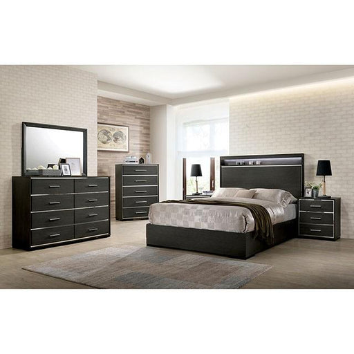 Camryn Warm Gray E.King Bed - Premium Bed from FOA East - Just $719.55! Shop now at Furniture Wholesale Plus  We are the best furniture store in Nashville, Hendersonville, Goodlettsville, Madison, Antioch, Mount Juliet, Lebanon, Gallatin, Springfield, Murfreesboro, Franklin, Brentwood