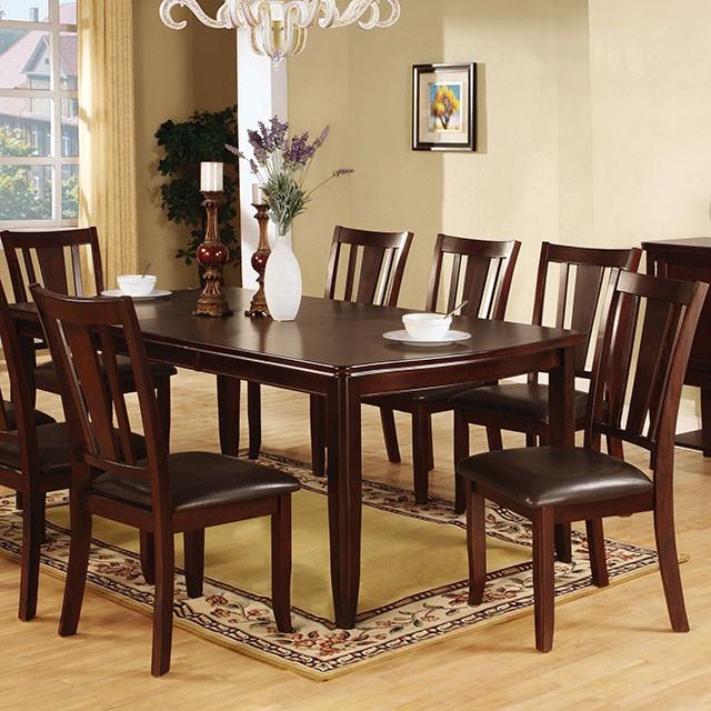 Edgewood I Espresso Dining Table - Premium Dining Table from FOA East - Just $446.55! Shop now at Furniture Wholesale Plus  We are the best furniture store in Nashville, Hendersonville, Goodlettsville, Madison, Antioch, Mount Juliet, Lebanon, Gallatin, Springfield, Murfreesboro, Franklin, Brentwood