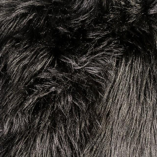 Jet Black 20" X 20" Pillow, Fur Black (2/CTN) - Premium Pillow from FOA East - Just $76.05! Shop now at Furniture Wholesale Plus  We are the best furniture store in Nashville, Hendersonville, Goodlettsville, Madison, Antioch, Mount Juliet, Lebanon, Gallatin, Springfield, Murfreesboro, Franklin, Brentwood