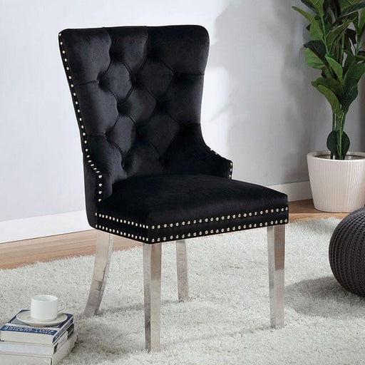 JEWETT Chair, Black (2/CTN) - Premium Chair from FOA East - Just $448.50! Shop now at Furniture Wholesale Plus  We are the best furniture store in Nashville, Hendersonville, Goodlettsville, Madison, Antioch, Mount Juliet, Lebanon, Gallatin, Springfield, Murfreesboro, Franklin, Brentwood