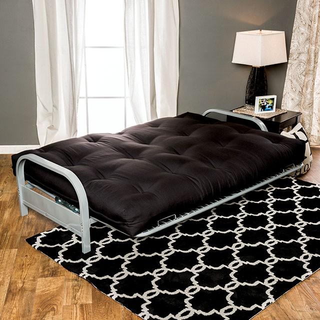 KNOX Black 8" Black Futon Mattress w/ Inner Spring - Premium Futon Mattress from FOA East - Just $290.55! Shop now at Furniture Wholesale Plus  We are the best furniture store in Nashville, Hendersonville, Goodlettsville, Madison, Antioch, Mount Juliet, Lebanon, Gallatin, Springfield, Murfreesboro, Franklin, Brentwood