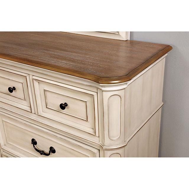 Pembroke Antique Whitewash Dresser - Premium Dresser from FOA East - Just $787.80! Shop now at Furniture Wholesale Plus  We are the best furniture store in Nashville, Hendersonville, Goodlettsville, Madison, Antioch, Mount Juliet, Lebanon, Gallatin, Springfield, Murfreesboro, Franklin, Brentwood