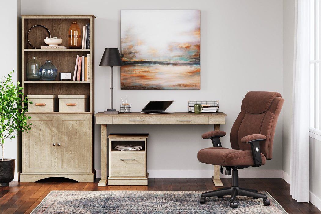 Elmferd Home Office Set - Premium Home Office Set from Ashley Furniture - Just $694.51! Shop now at Furniture Wholesale Plus  We are the best furniture store in Nashville, Hendersonville, Goodlettsville, Madison, Antioch, Mount Juliet, Lebanon, Gallatin, Springfield, Murfreesboro, Franklin, Brentwood