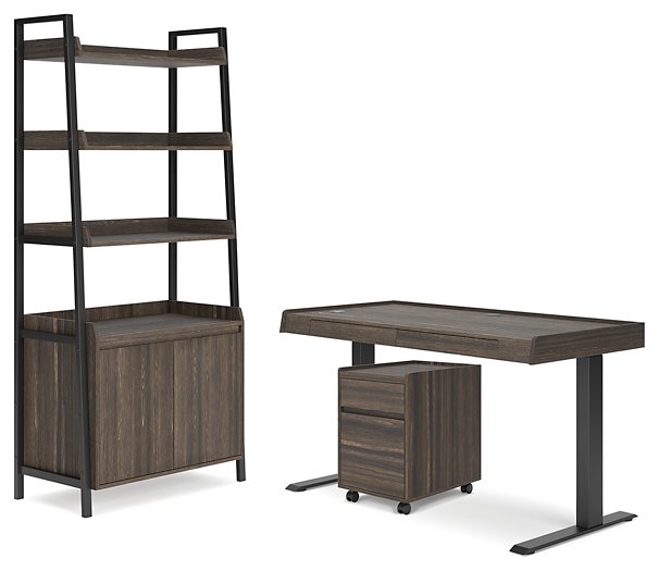 Zendex Home Office Set - Premium Home Office Set from Ashley Furniture - Just $694.51! Shop now at Furniture Wholesale Plus  We are the best furniture store in Nashville, Hendersonville, Goodlettsville, Madison, Antioch, Mount Juliet, Lebanon, Gallatin, Springfield, Murfreesboro, Franklin, Brentwood