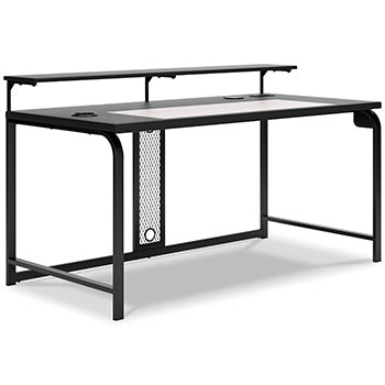 Lynxtyn Home Office Desk - Premium Desk from Ashley Furniture - Just $264.28! Shop now at Furniture Wholesale Plus  We are the best furniture store in Nashville, Hendersonville, Goodlettsville, Madison, Antioch, Mount Juliet, Lebanon, Gallatin, Springfield, Murfreesboro, Franklin, Brentwood
