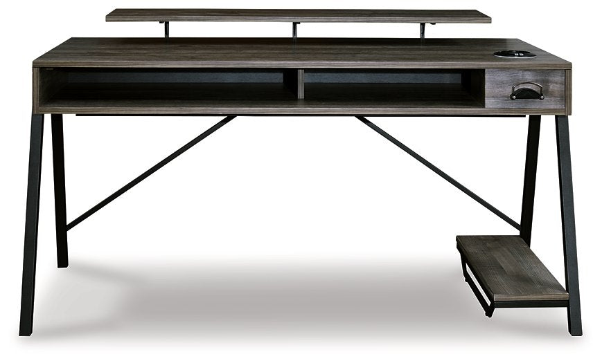 Barolli Gaming Desk - Premium Desk from Ashley Furniture - Just $603.33! Shop now at Furniture Wholesale Plus  We are the best furniture store in Nashville, Hendersonville, Goodlettsville, Madison, Antioch, Mount Juliet, Lebanon, Gallatin, Springfield, Murfreesboro, Franklin, Brentwood
