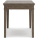 Janismore Home Office Small Leg Desk - Premium Desk from Ashley Furniture - Just $321.78! Shop now at Furniture Wholesale Plus  We are the best furniture store in Nashville, Hendersonville, Goodlettsville, Madison, Antioch, Mount Juliet, Lebanon, Gallatin, Springfield, Murfreesboro, Franklin, Brentwood