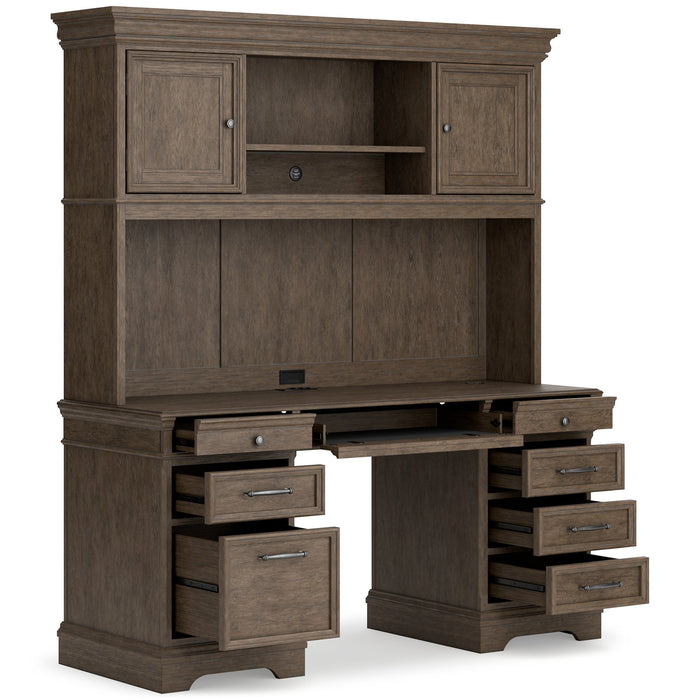 Janismore Credenza - Premium Desk from Ashley Furniture - Just $402.22! Shop now at Furniture Wholesale Plus  We are the best furniture store in Nashville, Hendersonville, Goodlettsville, Madison, Antioch, Mount Juliet, Lebanon, Gallatin, Springfield, Murfreesboro, Franklin, Brentwood