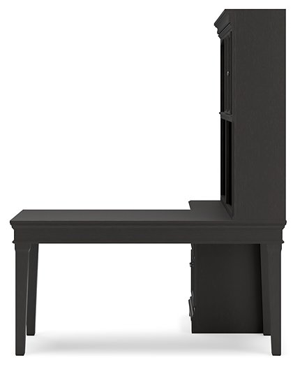 Beckincreek Home Office Bookcase Desk - Premium Desk from Ashley Furniture - Just $1468.10! Shop now at Furniture Wholesale Plus  We are the best furniture store in Nashville, Hendersonville, Goodlettsville, Madison, Antioch, Mount Juliet, Lebanon, Gallatin, Springfield, Murfreesboro, Franklin, Brentwood