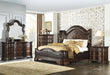 Homelegance Royal Highlands Queen Upholstered Panel Bed in Rich Cherry 1603-1 - Premium Bed from Homelegance (Titan Warehouse) - Just $1226.55! Shop now at Furniture Wholesale Plus  We are the best furniture store in Nashville, Hendersonville, Goodlettsville, Madison, Antioch, Mount Juliet, Lebanon, Gallatin, Springfield, Murfreesboro, Franklin, Brentwood
