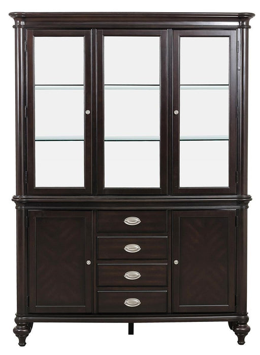 Homelegance Marston Buffet with Hutch in Dark Cherry 2615DC-50-55 - Premium Buffet from Homelegance (Titan Warehouse) - Just $1675.05! Shop now at Furniture Wholesale Plus (Nashville,TN)  We are the best furniture store in Nashville, Hendersonville, Goodlettsville, Madison, Antioch, Mount Juliet, Lebanon, Gallatin, Springfield, Murfreesboro, Franklin, Brentwood