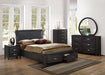Homelegance Lyric 2 Drawer Nightstand in Brownish Gray 1737NGY-4 - Premium Nightstand from Homelegance (Titan Warehouse) - Just $282.75! Shop now at Furniture Wholesale Plus  We are the best furniture store in Nashville, Hendersonville, Goodlettsville, Madison, Antioch, Mount Juliet, Lebanon, Gallatin, Springfield, Murfreesboro, Franklin, Brentwood
