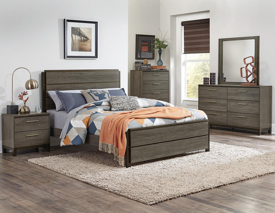 Homelegance Vestavia Queen Panel Bed in Gray 1936-1 - Premium Bed from Homelegance (Titan Warehouse) - Just $290.55! Shop now at Furniture Wholesale Plus  We are the best furniture store in Nashville, Hendersonville, Goodlettsville, Madison, Antioch, Mount Juliet, Lebanon, Gallatin, Springfield, Murfreesboro, Franklin, Brentwood