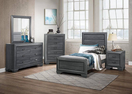 Homelegance Beechnut Full Bed in Gray 1904FGY-1 - Premium Bed from Homelegance (Titan Warehouse) - Just $346.13! Shop now at Furniture Wholesale Plus  We are the best furniture store in Nashville, Hendersonville, Goodlettsville, Madison, Antioch, Mount Juliet, Lebanon, Gallatin, Springfield, Murfreesboro, Franklin, Brentwood