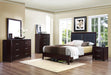 Homelegance Edina 2 Drawer Nightstand in Espresso-Hinted Cherry 2145-4 - Premium Nightstand from Homelegance (Titan Warehouse) - Just $146.25! Shop now at Furniture Wholesale Plus  We are the best furniture store in Nashville, Hendersonville, Goodlettsville, Madison, Antioch, Mount Juliet, Lebanon, Gallatin, Springfield, Murfreesboro, Franklin, Brentwood