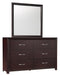 Homelegance Edina Mirror in Espresso-Hinted Cherry 2145-6 - Premium Mirror from Homelegance (Titan Warehouse) - Just $72.15! Shop now at Furniture Wholesale Plus  We are the best furniture store in Nashville, Hendersonville, Goodlettsville, Madison, Antioch, Mount Juliet, Lebanon, Gallatin, Springfield, Murfreesboro, Franklin, Brentwood