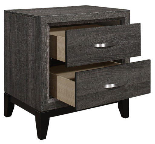 Homelegance Davi Nightstand in Gray 1645-4 - Premium Nightstand from Homelegance (Titan Warehouse) - Just $142.35! Shop now at Furniture Wholesale Plus  We are the best furniture store in Nashville, Hendersonville, Goodlettsville, Madison, Antioch, Mount Juliet, Lebanon, Gallatin, Springfield, Murfreesboro, Franklin, Brentwood