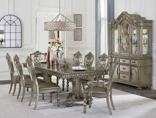 Homelegance Catalonia Buffet and Hutch in Platinum Gold 1824PG-50* - Premium Buffet from Homelegance (Titan Warehouse) - Just $2357.55! Shop now at Furniture Wholesale Plus  We are the best furniture store in Nashville, Hendersonville, Goodlettsville, Madison, Antioch, Mount Juliet, Lebanon, Gallatin, Springfield, Murfreesboro, Franklin, Brentwood