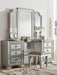 Homelegance Avondale Vanity Stool in Silver 1646-14 - Premium Stool from Homelegance (Titan Warehouse) - Just $107.25! Shop now at Furniture Wholesale Plus  We are the best furniture store in Nashville, Hendersonville, Goodlettsville, Madison, Antioch, Mount Juliet, Lebanon, Gallatin, Springfield, Murfreesboro, Franklin, Brentwood