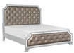 Homelegance Avondale Queen Upholstered Panel Bed in Silver 1646-1* - Premium Bed from Homelegance (Titan Warehouse) - Just $836.55! Shop now at Furniture Wholesale Plus  We are the best furniture store in Nashville, Hendersonville, Goodlettsville, Madison, Antioch, Mount Juliet, Lebanon, Gallatin, Springfield, Murfreesboro, Franklin, Brentwood