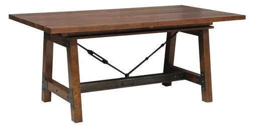 Homelegance Holverson Dining Table in Rustic Brown 1715-94 - Premium Dining Table from Homelegance (Titan Warehouse) - Just $836.55! Shop now at Furniture Wholesale Plus  We are the best furniture store in Nashville, Hendersonville, Goodlettsville, Madison, Antioch, Mount Juliet, Lebanon, Gallatin, Springfield, Murfreesboro, Franklin, Brentwood