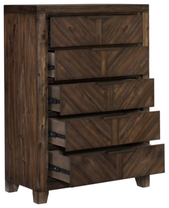 Homelegance Parnell Chest in Rustic Cherry 1648-9 - Premium Chest from Homelegance (Titan Warehouse) - Just $466.05! Shop now at Furniture Wholesale Plus  We are the best furniture store in Nashville, Hendersonville, Goodlettsville, Madison, Antioch, Mount Juliet, Lebanon, Gallatin, Springfield, Murfreesboro, Franklin, Brentwood