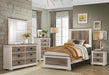Homelegance Arcadia Mirror in White & Weathered Gray 1677-6 - Premium Mirror from Homelegance (Titan Warehouse) - Just $101.40! Shop now at Furniture Wholesale Plus  We are the best furniture store in Nashville, Hendersonville, Goodlettsville, Madison, Antioch, Mount Juliet, Lebanon, Gallatin, Springfield, Murfreesboro, Franklin, Brentwood