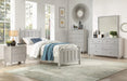 Homelegance Wellsummer Twin Panel Bed in Gray 1803GYT-1* - Premium Bed from Homelegance (Titan Warehouse) - Just $368.55! Shop now at Furniture Wholesale Plus  We are the best furniture store in Nashville, Hendersonville, Goodlettsville, Madison, Antioch, Mount Juliet, Lebanon, Gallatin, Springfield, Murfreesboro, Franklin, Brentwood
