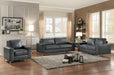 Homelegance Furniture Iniko Sofa in Gray 8203GY-3 - Premium Sofa from Homelegance (Titan Warehouse) - Just $661.05! Shop now at Furniture Wholesale Plus  We are the best furniture store in Nashville, Hendersonville, Goodlettsville, Madison, Antioch, Mount Juliet, Lebanon, Gallatin, Springfield, Murfreesboro, Franklin, Brentwood
