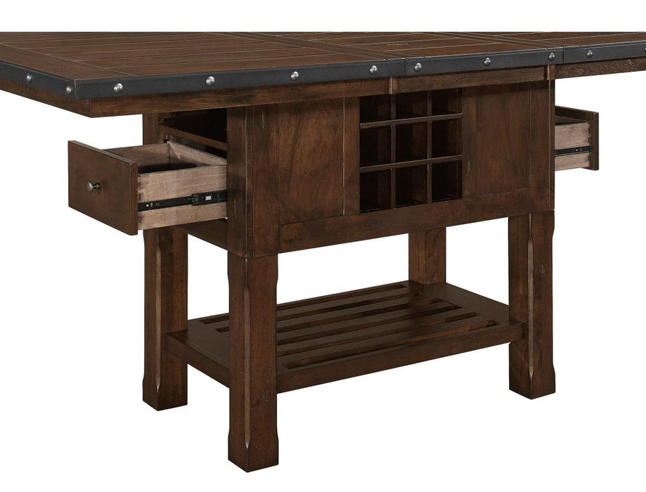 Homelegance Schleiger Counter Height Dining Table in Dark Brown 5400-36XL* - Premium Dining Table from Homelegance (Titan Warehouse) - Just $731.25! Shop now at Furniture Wholesale Plus  We are the best furniture store in Nashville, Hendersonville, Goodlettsville, Madison, Antioch, Mount Juliet, Lebanon, Gallatin, Springfield, Murfreesboro, Franklin, Brentwood