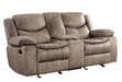 Homelegance Furniture Bastrop Double Glider Reclining Loveseat in Brown 8230FBR-2 - Premium Loveseat from Homelegance (Titan Warehouse) - Just $895.05! Shop now at Furniture Wholesale Plus  We are the best furniture store in Nashville, Hendersonville, Goodlettsville, Madison, Antioch, Mount Juliet, Lebanon, Gallatin, Springfield, Murfreesboro, Franklin, Brentwood