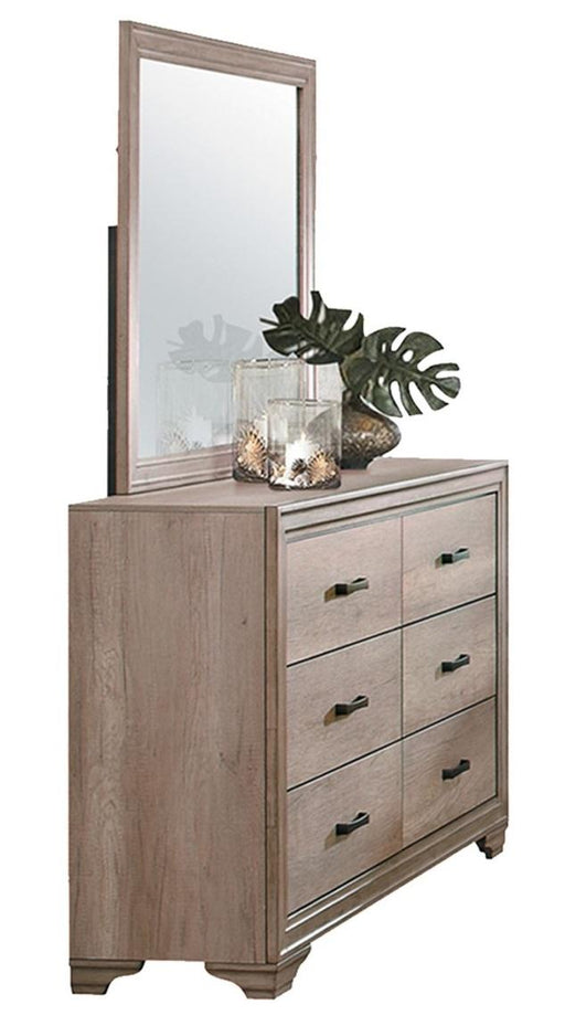 Homelegance Lonan Mirror in Natural 1955-6 - Premium Mirror from Homelegance (Titan Warehouse) - Just $76.05! Shop now at Furniture Wholesale Plus  We are the best furniture store in Nashville, Hendersonville, Goodlettsville, Madison, Antioch, Mount Juliet, Lebanon, Gallatin, Springfield, Murfreesboro, Franklin, Brentwood