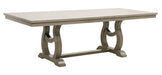 Homelegance Vermillion Dining Table in Gray 5442-96* - Premium Dining Table from Homelegance (Titan Warehouse) - Just $680.55! Shop now at Furniture Wholesale Plus  We are the best furniture store in Nashville, Hendersonville, Goodlettsville, Madison, Antioch, Mount Juliet, Lebanon, Gallatin, Springfield, Murfreesboro, Franklin, Brentwood
