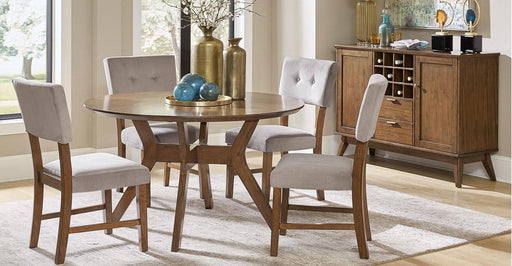 Homelegance Edam Round Dining Table in Light Oak 5492-52 - Premium Dining Table from Homelegance (Titan Warehouse) - Just $321.75! Shop now at Furniture Wholesale Plus  We are the best furniture store in Nashville, Hendersonville, Goodlettsville, Madison, Antioch, Mount Juliet, Lebanon, Gallatin, Springfield, Murfreesboro, Franklin, Brentwood