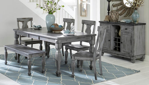 Homelegance Fulbright Dining Table in Gray 5520-78 - Premium Dining Table from Homelegance (Titan Warehouse) - Just $567.45! Shop now at Furniture Wholesale Plus  We are the best furniture store in Nashville, Hendersonville, Goodlettsville, Madison, Antioch, Mount Juliet, Lebanon, Gallatin, Springfield, Murfreesboro, Franklin, Brentwood
