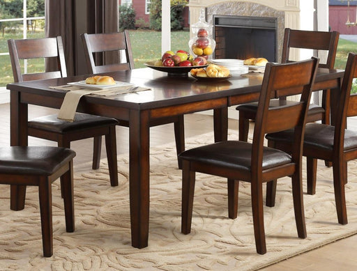 Homelegance Mantello Dining Table in Cherry 5547-78 - Premium Dining Table from Homelegance (Titan Warehouse) - Just $399.75! Shop now at Furniture Wholesale Plus  We are the best furniture store in Nashville, Hendersonville, Goodlettsville, Madison, Antioch, Mount Juliet, Lebanon, Gallatin, Springfield, Murfreesboro, Franklin, Brentwood