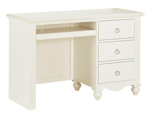 Homelegance Meghan 3 Drawer Writing Desk in White 2058WH-15 - Premium Writing Desk from Homelegance (Titan Warehouse) - Just $544.05! Shop now at Furniture Wholesale Plus  We are the best furniture store in Nashville, Hendersonville, Goodlettsville, Madison, Antioch, Mount Juliet, Lebanon, Gallatin, Springfield, Murfreesboro, Franklin, Brentwood