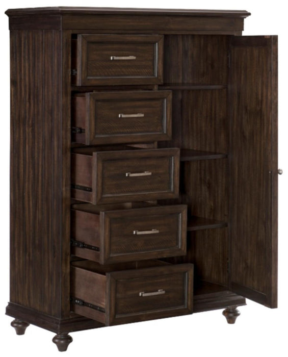 Homelegance Cardona Wardrobe Chest in Driftwood Charcoal 1689-10 - Premium Chest from Homelegance (Titan Warehouse) - Just $936! Shop now at Furniture Wholesale Plus  We are the best furniture store in Nashville, Hendersonville, Goodlettsville, Madison, Antioch, Mount Juliet, Lebanon, Gallatin, Springfield, Murfreesboro, Franklin, Brentwood