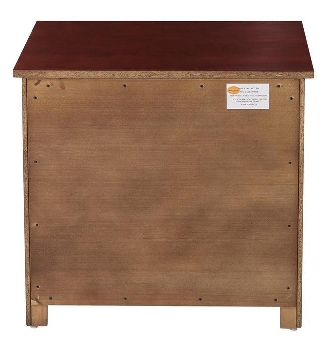 Homelegance Rowe 1 Drawer Night Stand in Dark Cherry B2013DC-4 - Premium Nightstand from Homelegance (Titan Warehouse) - Just $165.75! Shop now at Furniture Wholesale Plus  We are the best furniture store in Nashville, Hendersonville, Goodlettsville, Madison, Antioch, Mount Juliet, Lebanon, Gallatin, Springfield, Murfreesboro, Franklin, Brentwood