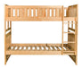 Homelegance Bartly Full/Full Bunk Bed in Natural B2043FF-1* - Premium Bed from Homelegance (Titan Warehouse) - Just $641.55! Shop now at Furniture Wholesale Plus  We are the best furniture store in Nashville, Hendersonville, Goodlettsville, Madison, Antioch, Mount Juliet, Lebanon, Gallatin, Springfield, Murfreesboro, Franklin, Brentwood