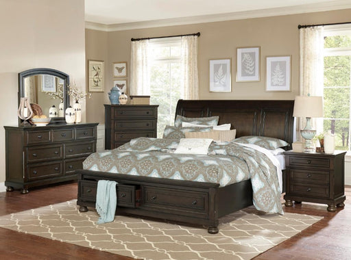 Homelegance Begonia Nightstand in Gray 1718GY-4 - Premium Nightstand from Homelegance (Titan Warehouse) - Just $251.55! Shop now at Furniture Wholesale Plus  We are the best furniture store in Nashville, Hendersonville, Goodlettsville, Madison, Antioch, Mount Juliet, Lebanon, Gallatin, Springfield, Murfreesboro, Franklin, Brentwood