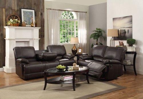 Homelegance Furniture Cassville Double Reclining Sofa in Dark Brown 8403-3 - Premium Sofa from Homelegance (Titan Warehouse) - Just $858! Shop now at Furniture Wholesale Plus  We are the best furniture store in Nashville, Hendersonville, Goodlettsville, Madison, Antioch, Mount Juliet, Lebanon, Gallatin, Springfield, Murfreesboro, Franklin, Brentwood