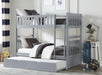Homelegance Orion Twin/Twin Bunk Bed with Trundle in Gray B2063-1*R - Premium Bed from Homelegance (Titan Warehouse) - Just $689.81! Shop now at Furniture Wholesale Plus  We are the best furniture store in Nashville, Hendersonville, Goodlettsville, Madison, Antioch, Mount Juliet, Lebanon, Gallatin, Springfield, Murfreesboro, Franklin, Brentwood