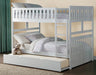 Homelegance Galen Full/Full Bunk Bed w/ Storage Boxes in White B2053FFW-1*T - Premium Bed from Homelegance (Titan Warehouse) - Just $641.55! Shop now at Furniture Wholesale Plus  We are the best furniture store in Nashville, Hendersonville, Goodlettsville, Madison, Antioch, Mount Juliet, Lebanon, Gallatin, Springfield, Murfreesboro, Franklin, Brentwood